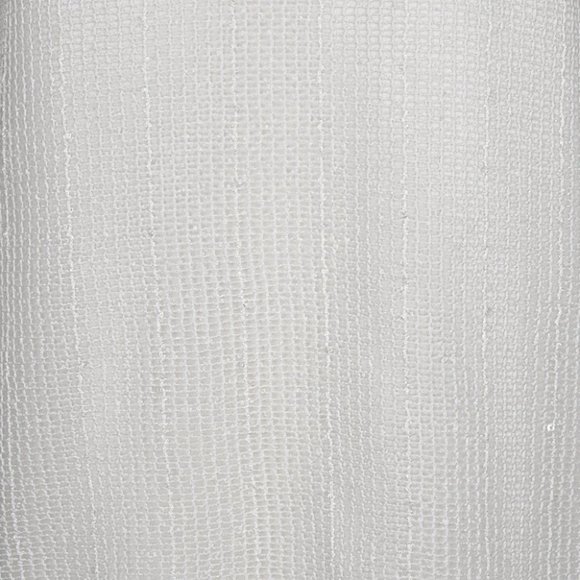 Simply Noelle Off White Layered Bottom Ruffle Sequins Top Blouse,  S/M (8-10) - Picture 4 of 15